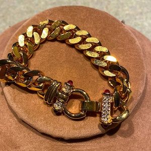 Stand Out Chunky, Classy Bracelet by Nolan Miller
